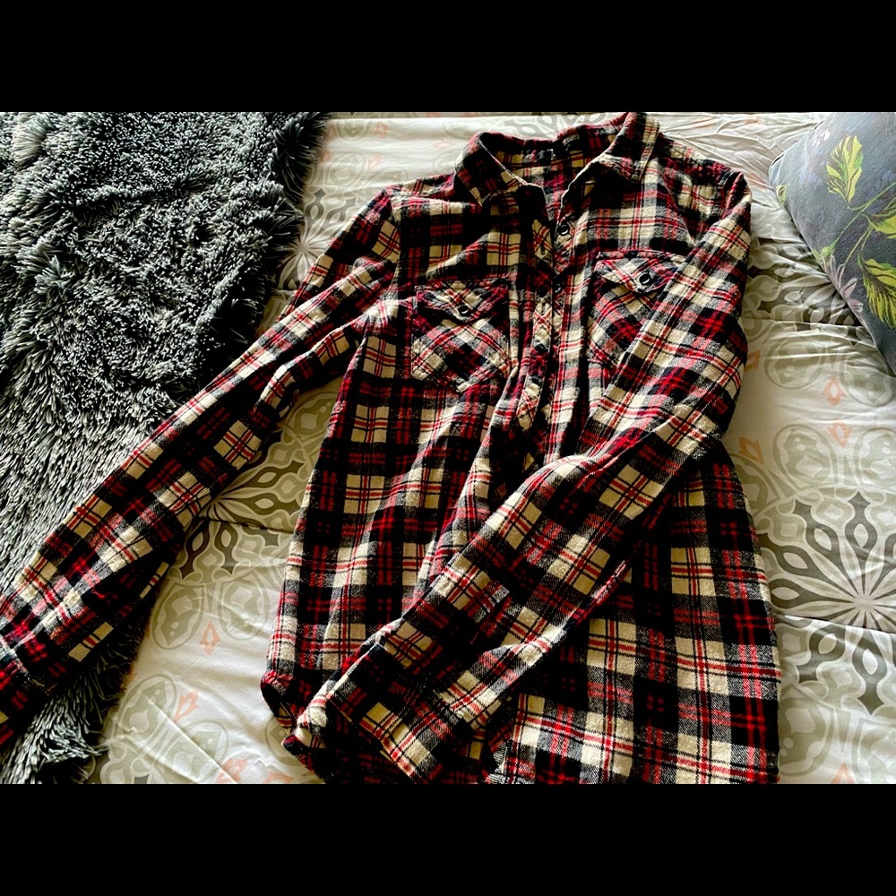 Flannel, comfy and warm!